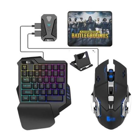 GAMING WIRELESS BLUETOOTH 5 IN 1 COMBO KEYBOARD AND MOUSE - High Quality Keyboard Mouse Wireless Gaming Kit